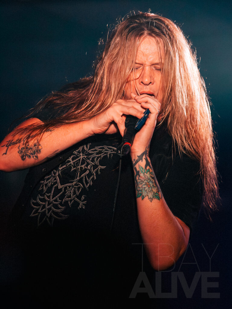 Sebastian Bach performing at Crocks in 2018